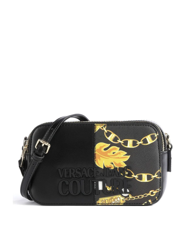 Versace Jeans Couture Rock Cut Umhängetasche black/gold