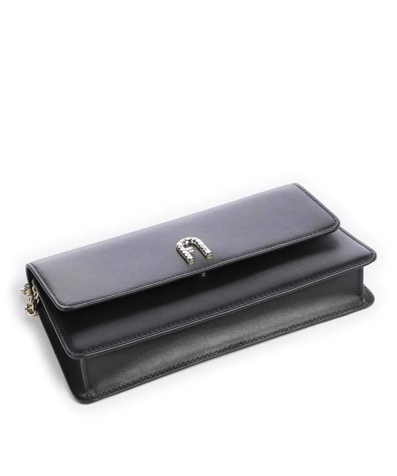 Furla Diamante Mini Umhängetasche nero