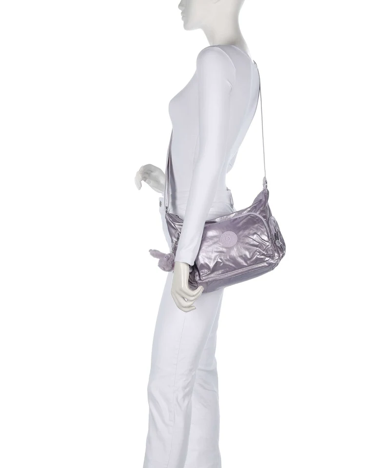 Kipling Basic Gabb S Umhängetasche lilac moon/metallic