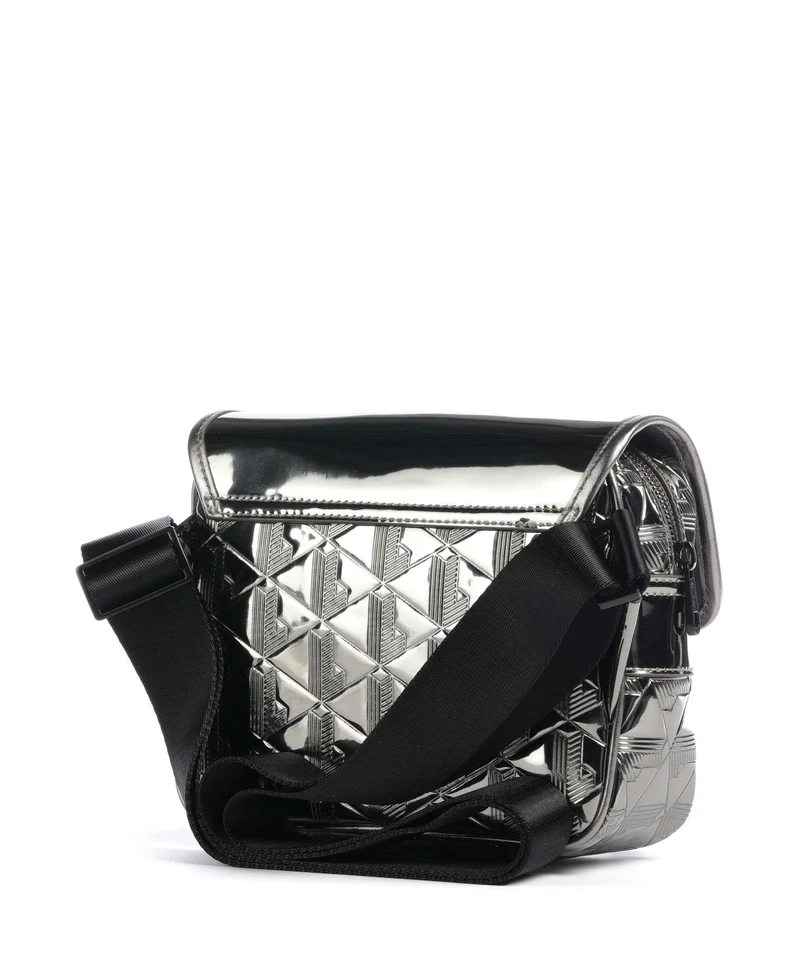 Lacoste Holiday Umhängetasche silver/black