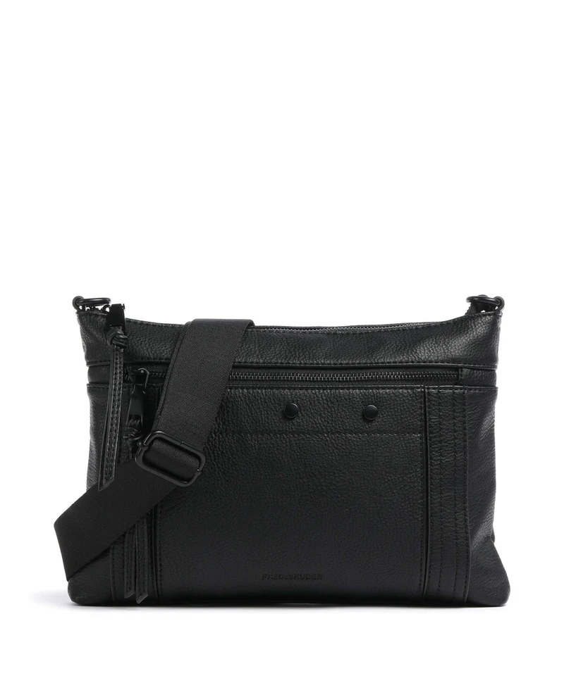 FredsBruder Deep Dark Schultertasche black