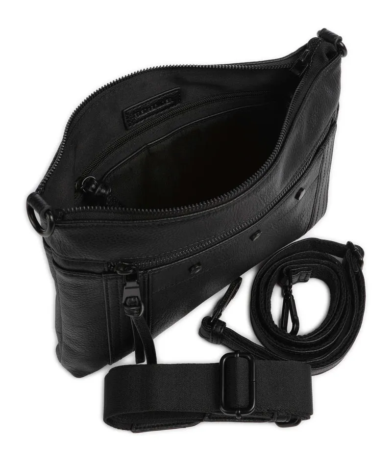 FredsBruder Deep Dark Schultertasche black
