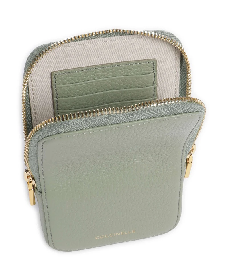 Coccinelle Flor Handytasche greenery