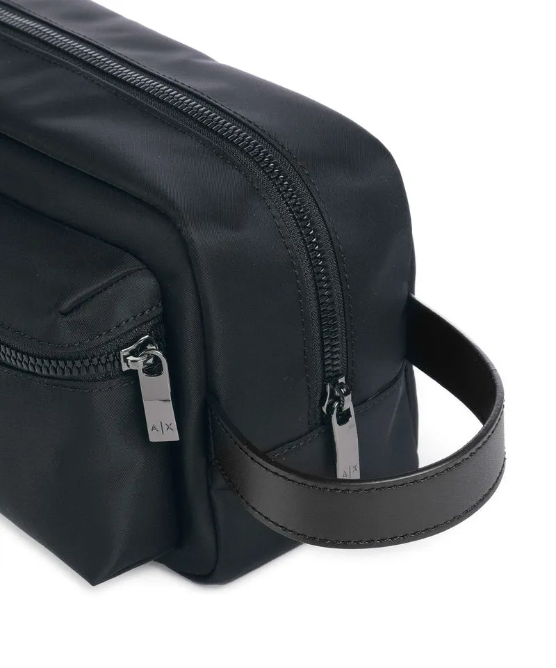 Armani Exchange Commuting Kulturbeutel deep navy/black