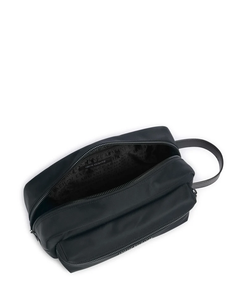 Armani Exchange Commuting Kulturbeutel deep navy/black