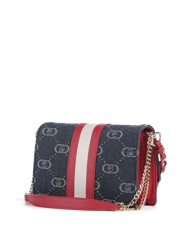 Liu Jo Manhattan Schultertasche blu denim