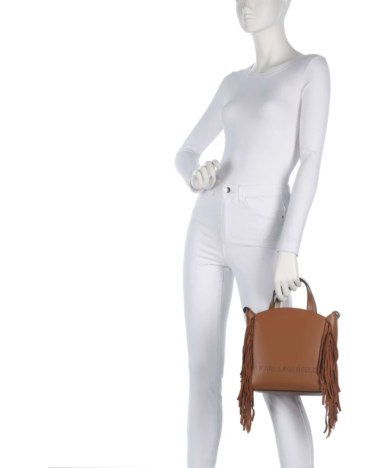 Karl Lagerfeld K/Circle Small Handtasche dark tan