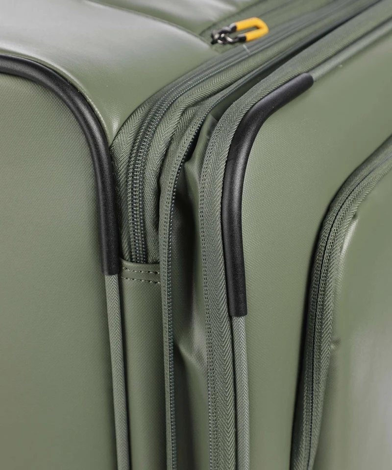 Mandarina Duck Coated 4-Rollen Trolley pine green