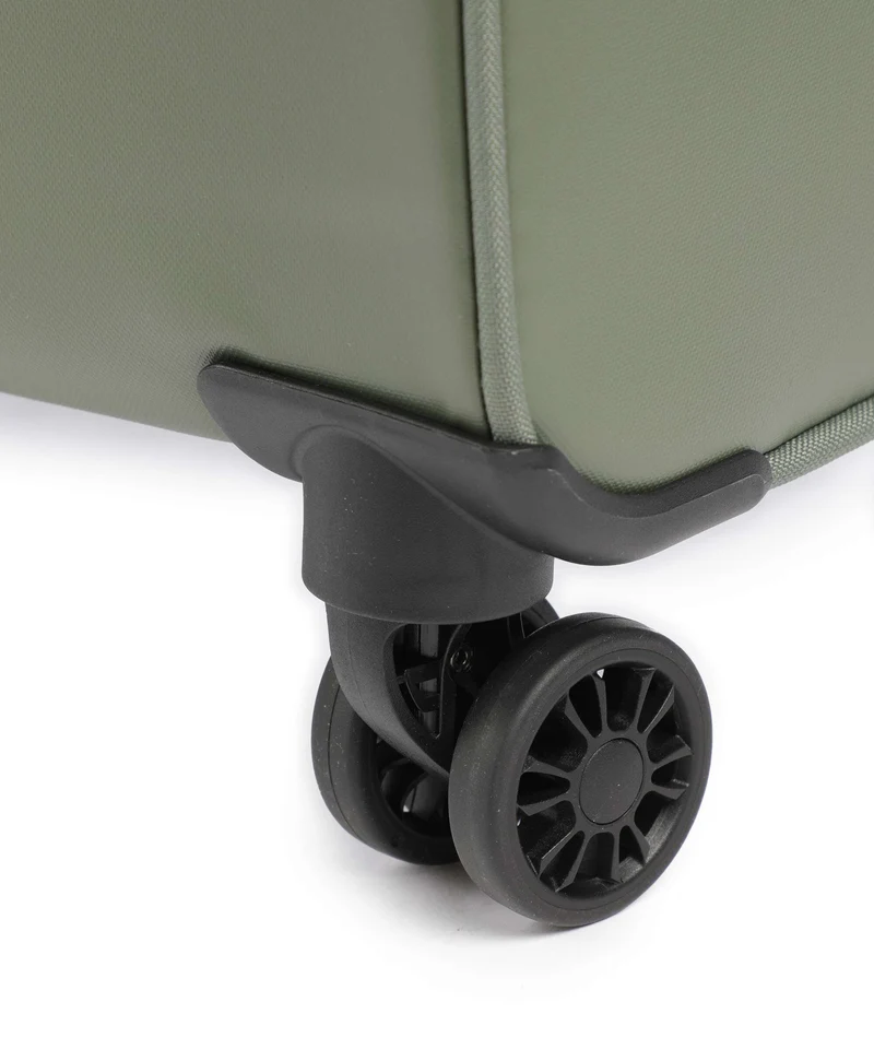 Mandarina Duck Coated 4-Rollen Trolley pine green