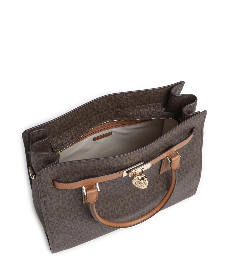 Michael Kors Hamilton Moderne Large Handtasche brown/acorn