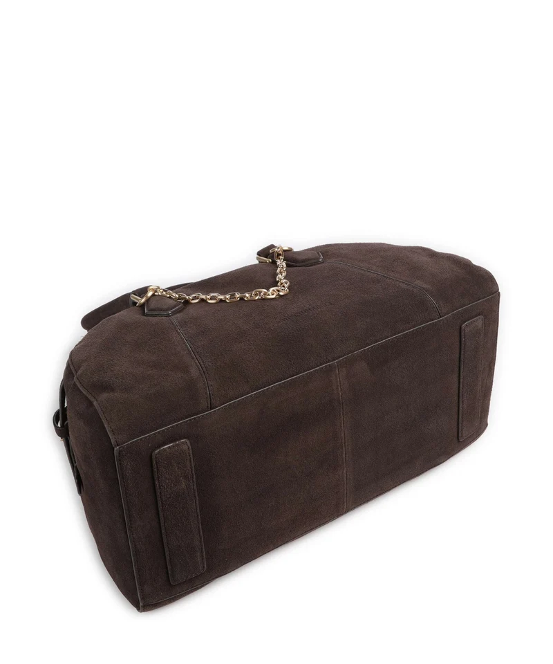 Les Visionnaires Odette Cozy Chain Handtasche dark brown