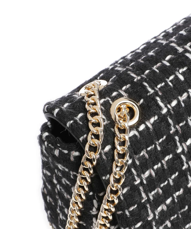 Valentino Bags Tweed Schultertasche nero/multicolour