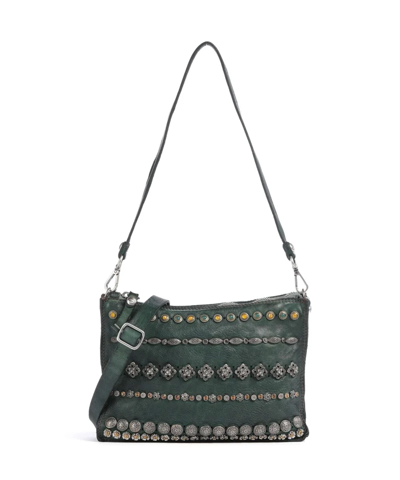 Campomaggi Schultertasche green bottle