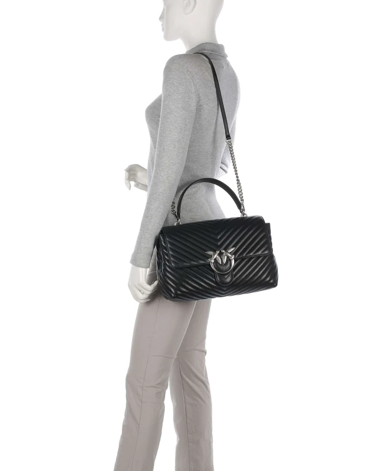 Pinko Love Lady Puff Big Handtasche nero