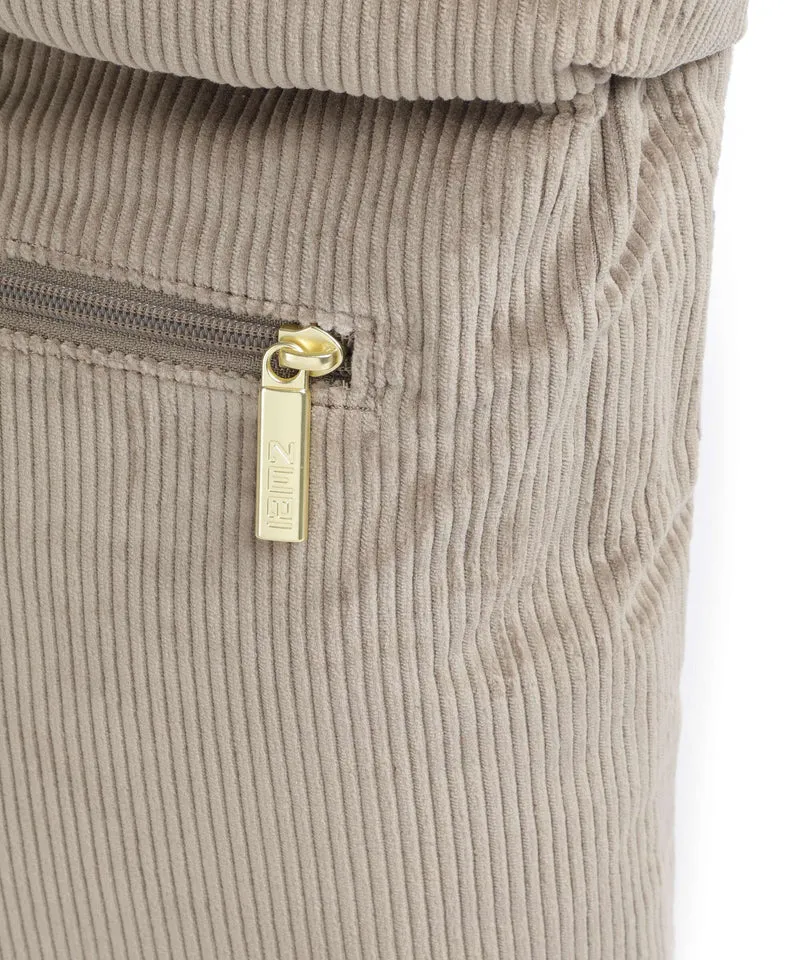 Zwei Mademoiselle.M M12 Beuteltasche cord mocca