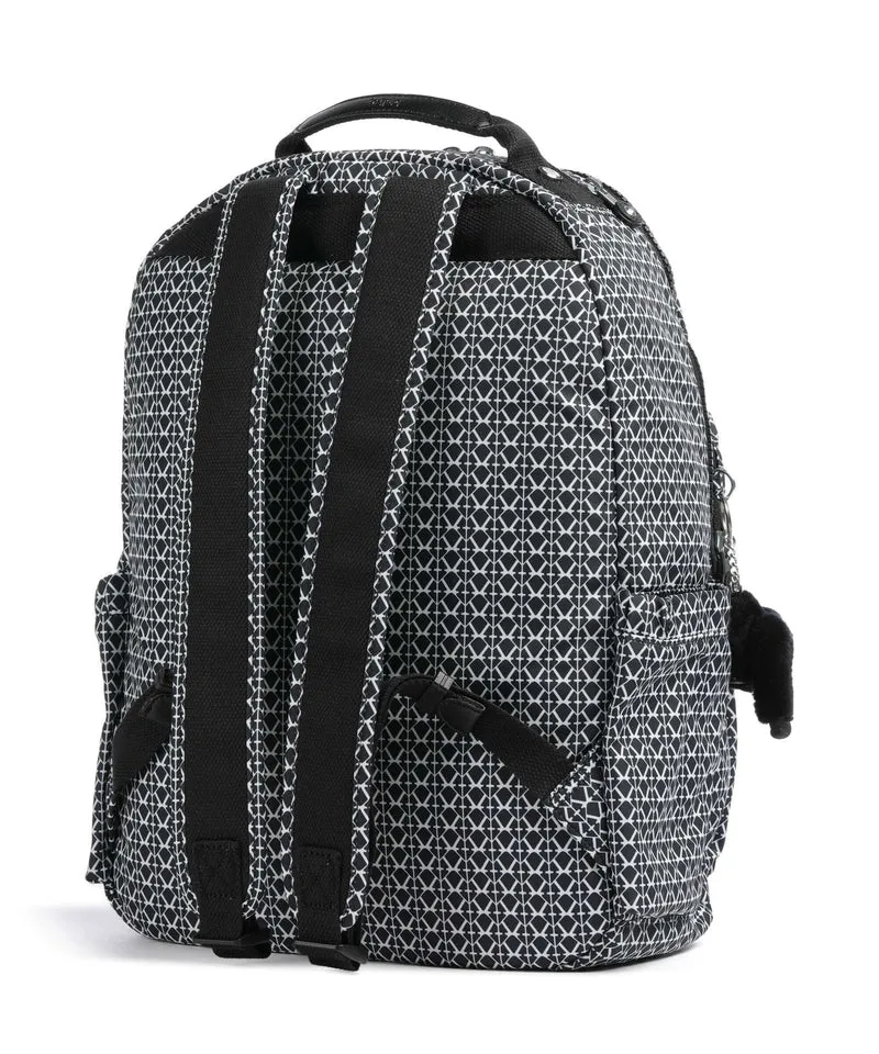 Kipling Basic Seoul Rucksack signature print