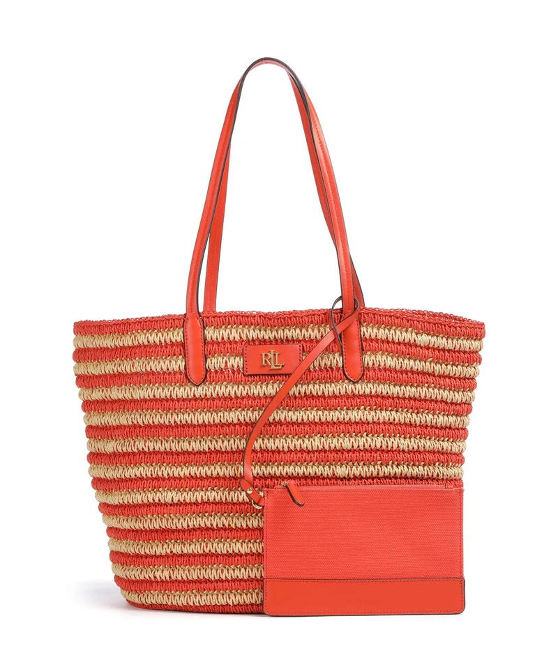 Lauren Ralph Lauren Brie 31 Shopper natural/orange lily
