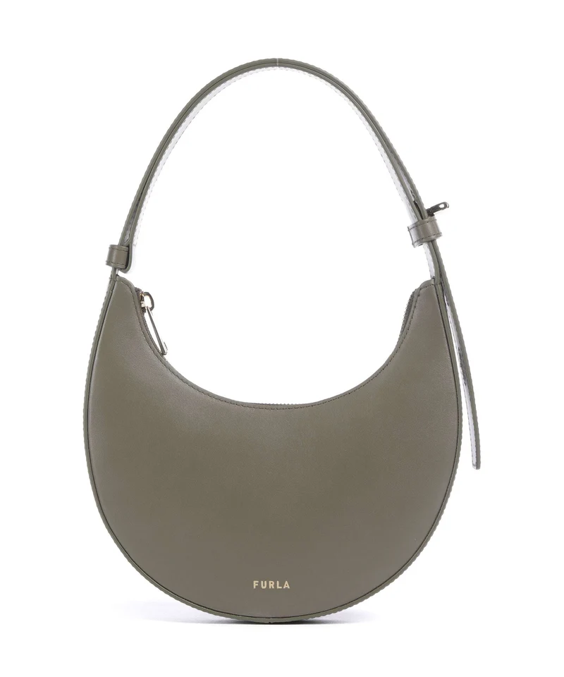 Furla Delizia Mini Schultertasche sage