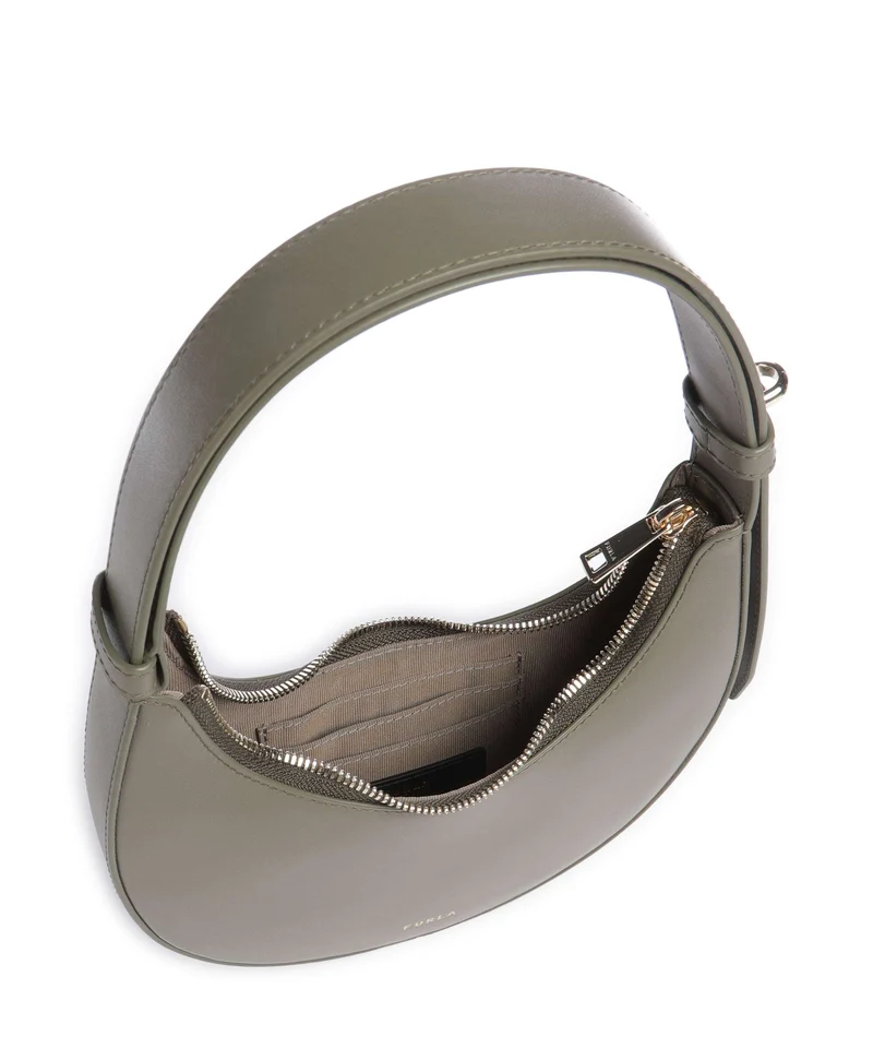 Furla Delizia Mini Schultertasche sage