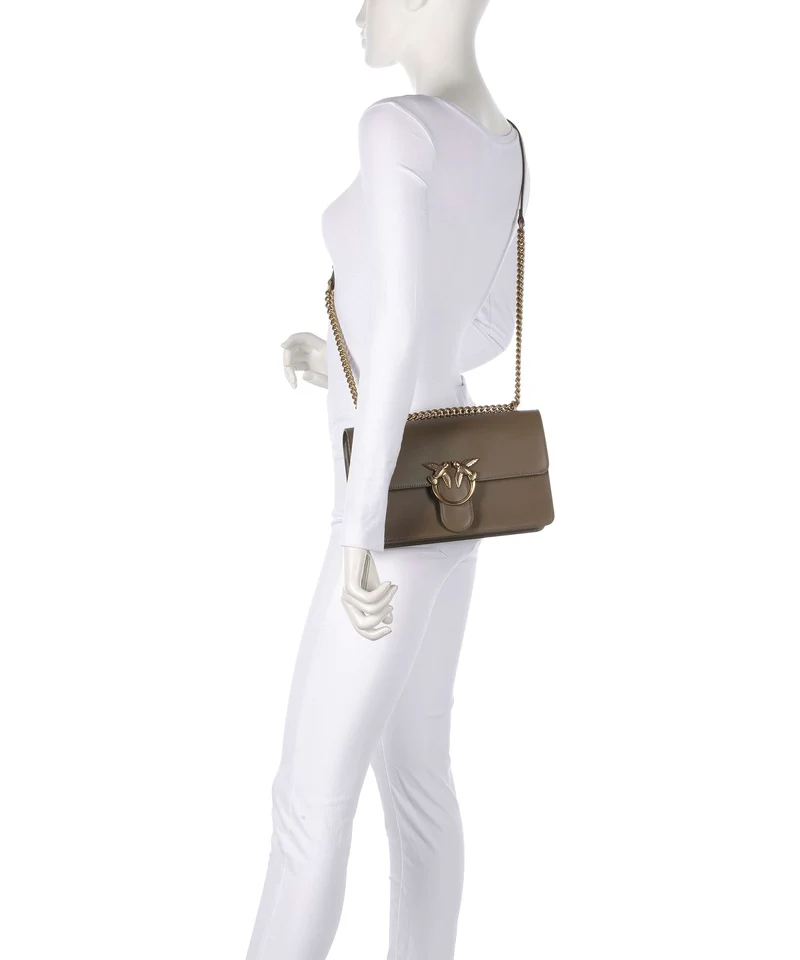 Pinko Love One Classic Schultertasche scricciolo/antique gold