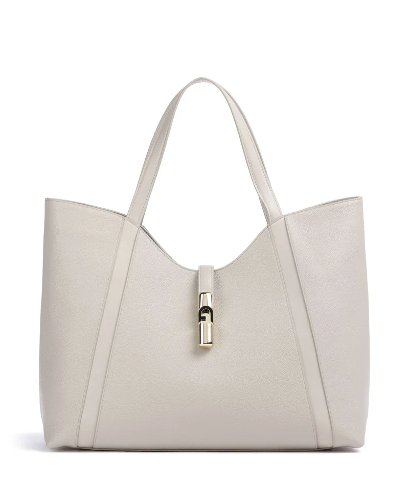 Furla Goccia XL Shopper vaniglia