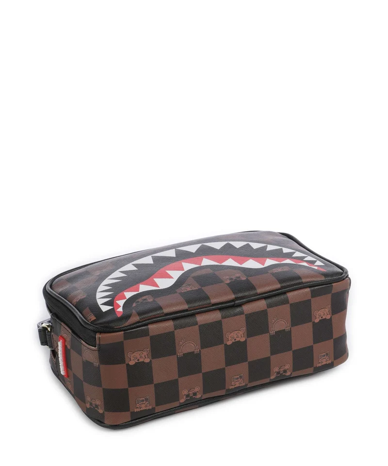 Sprayground Peeking Character Check Kulturbeutel multicolour