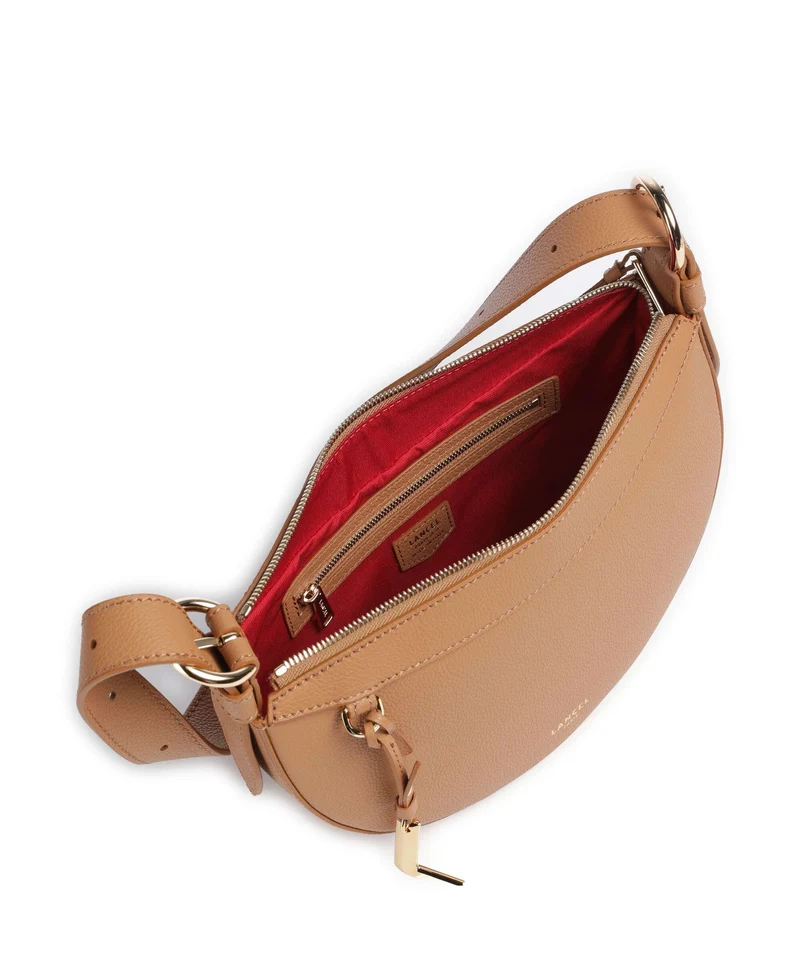 Lancel Faubourg Umhängetasche camel