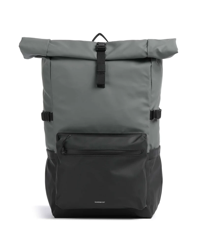 Sandqvist Stream L Rolltop Rucksack multicolour
