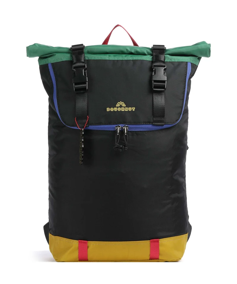 Doughnut Street Cruise Christopher Rolltop Rucksack black