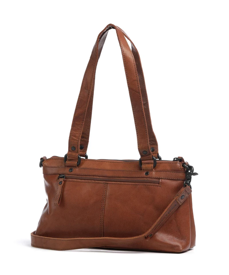 Spikes & Sparrow Bronco Cherish Schultertasche brandy