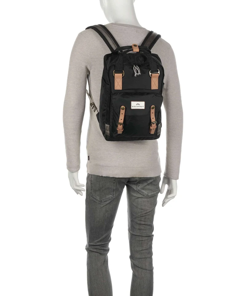 Doughnut Jungle Macaroon Jungle Backpack Rucksack black