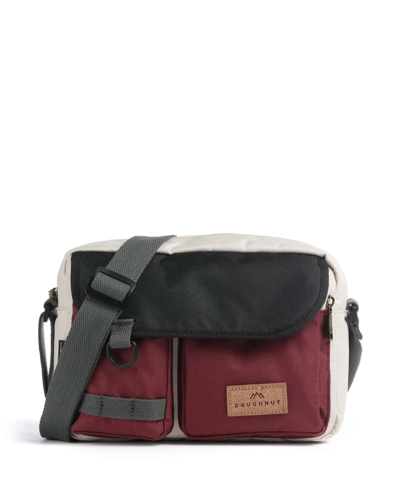 Doughnut Reborn Mission Lite Umhängetasche stone/wine