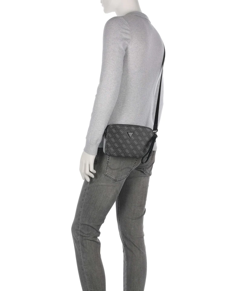 Guess Milano Umhängetasche dark black
