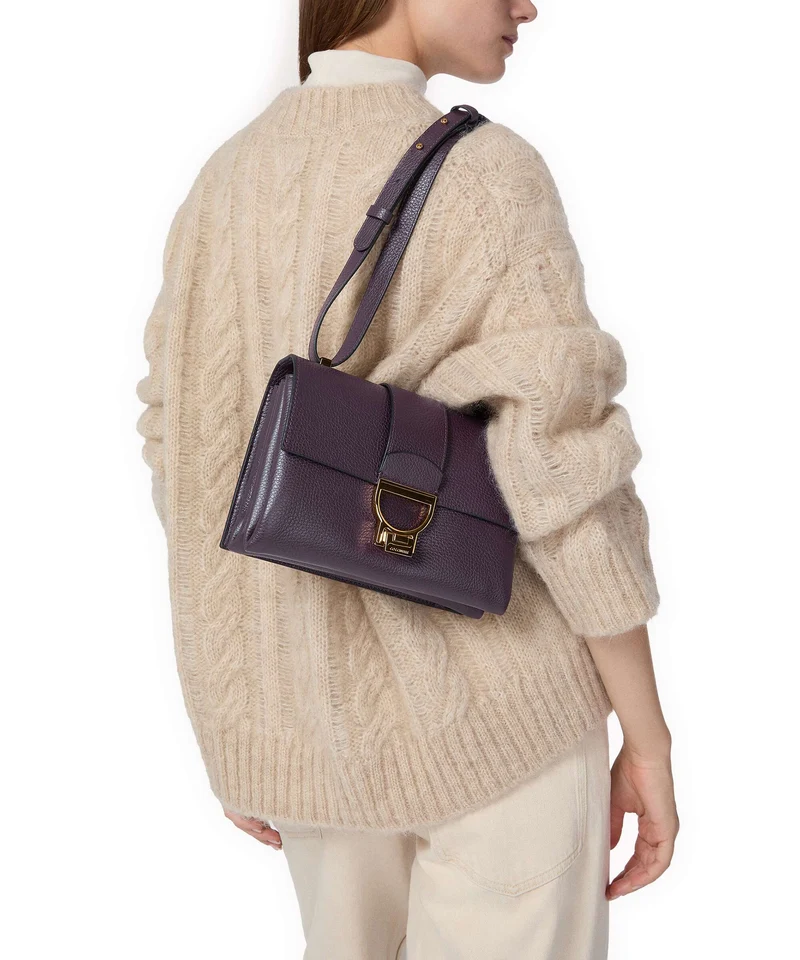 Coccinelle Arlettis Schultertasche prune