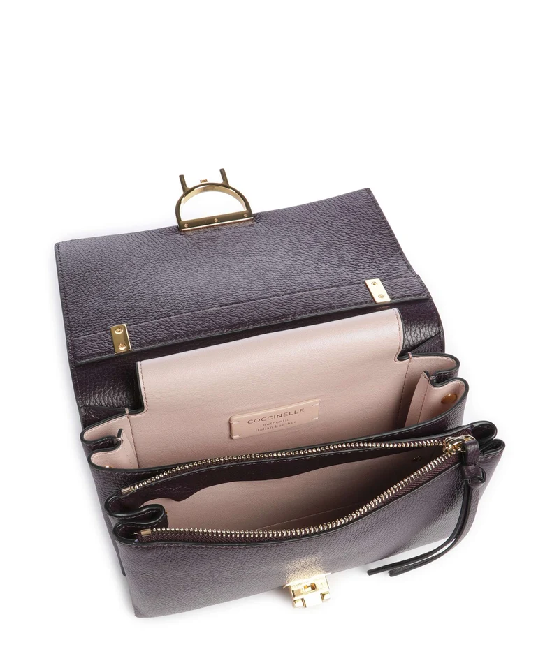 Coccinelle Arlettis Schultertasche prune