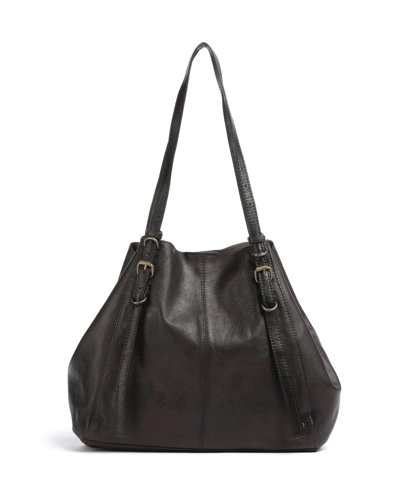 Depeche True Trend Schultertasche dark brown