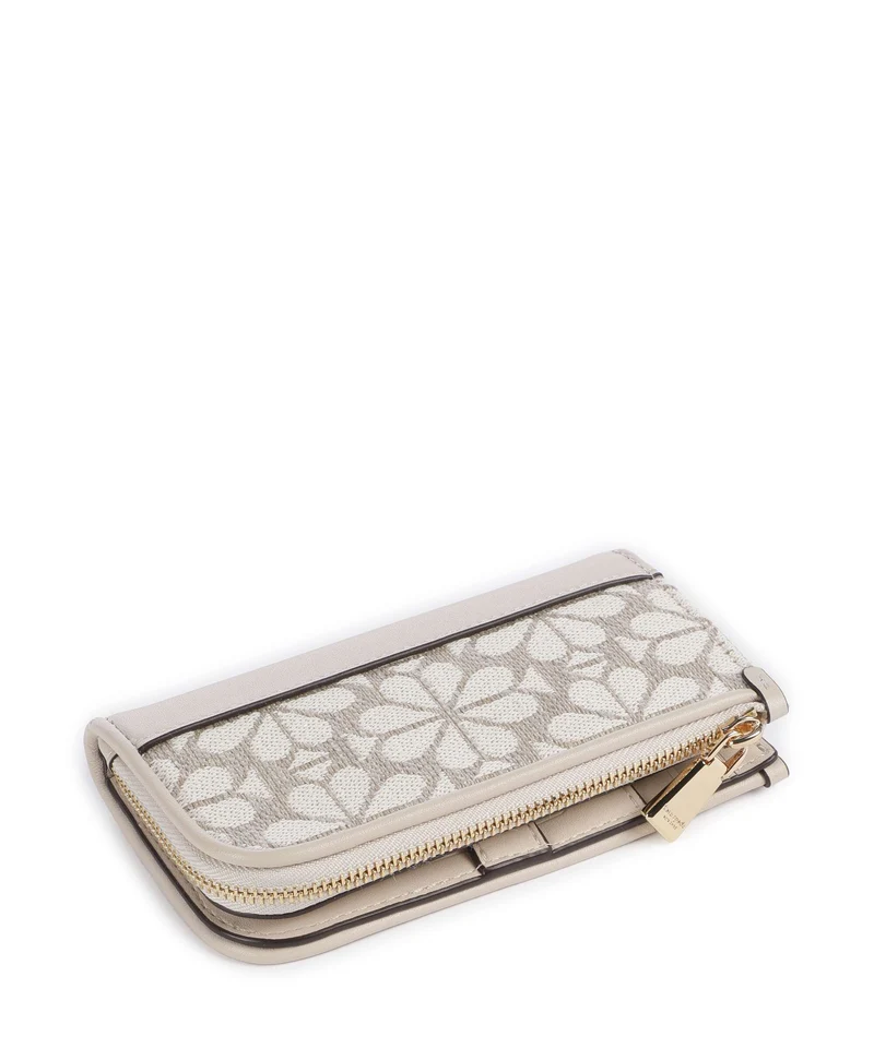 Kate Spade New York Spade Flower Devin Jacquard Kreditkartenetui natural/multicolour
