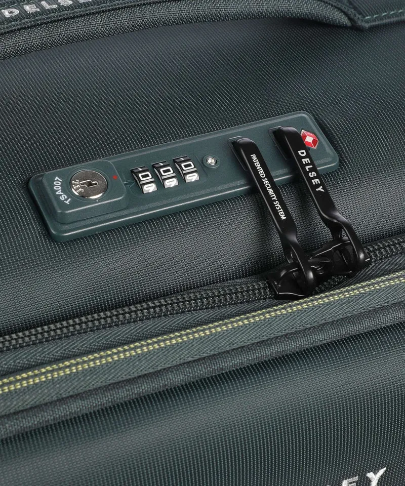 Delsey Paris Brochant 3 4-Rollen Trolley kieferngrün
