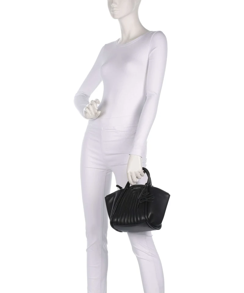 Karl Lagerfeld K/Wellen Umhängetasche black