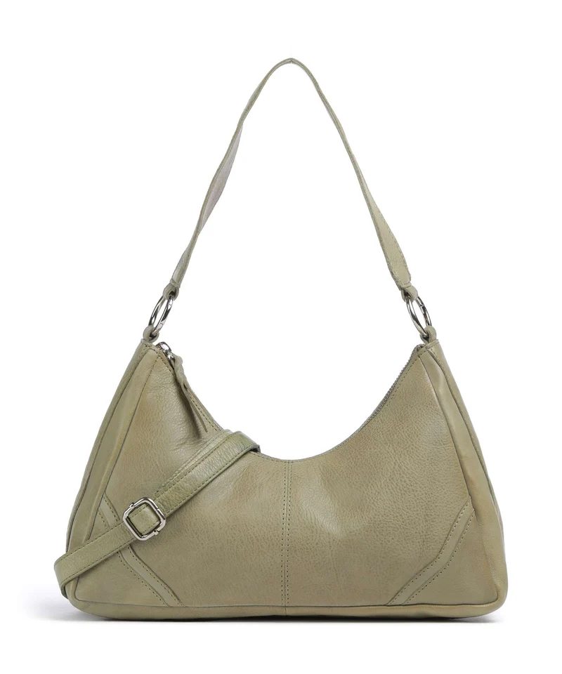Taschendieb Wien Salvatorianerplatz 3 Schultertasche green leaf