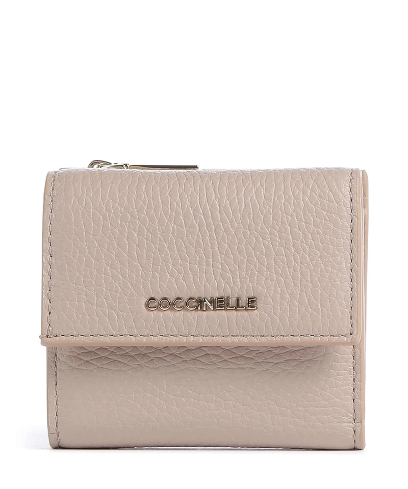 Coccinelle Metallic Soft Geldbörse rosette