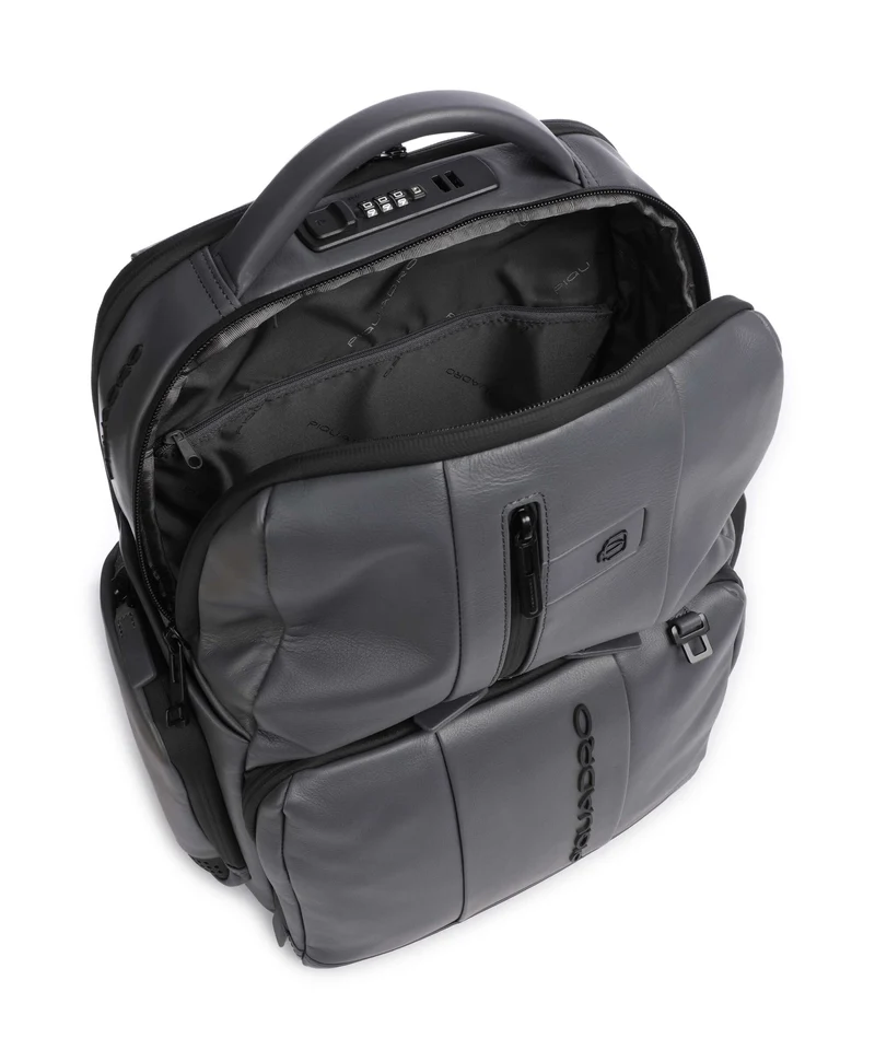 Piquadro Urban Laptop-Rucksack grigio