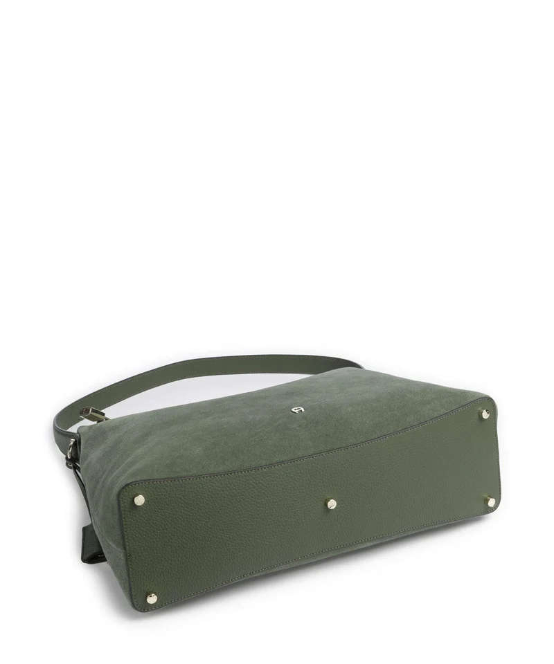 Aigner Delia L Beuteltasche dark olive