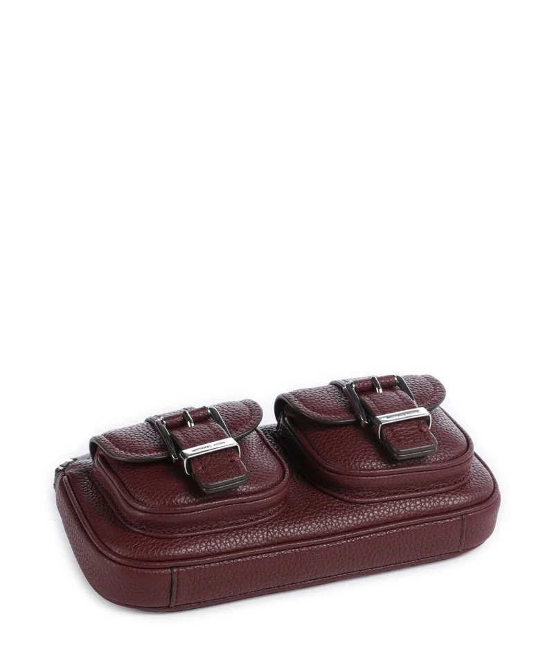 Michael Kors Zoe Small Schultertasche oxblood