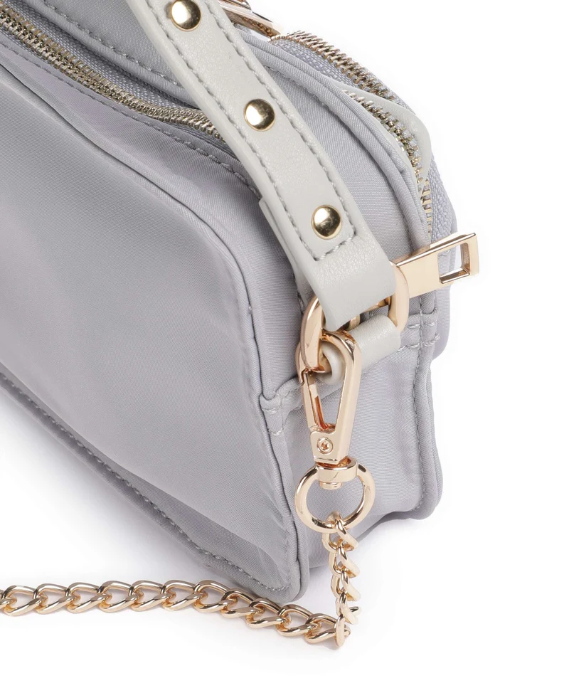 Núnoo Recycled Nylon Helena Umhängetasche light grey