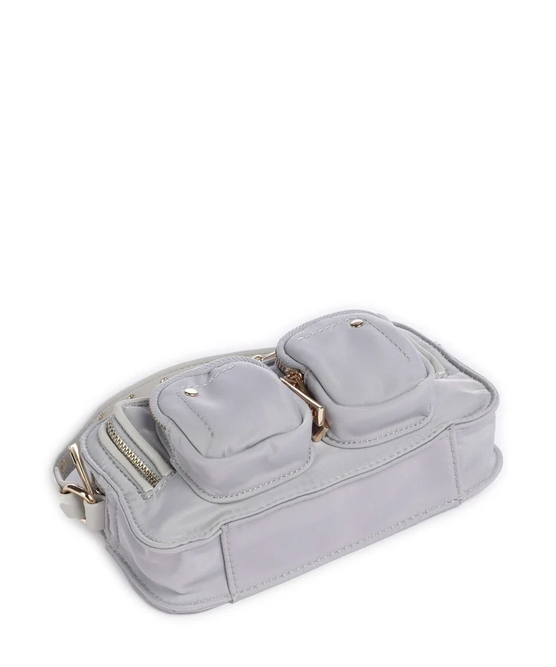 Núnoo Recycled Nylon Helena Umhängetasche light grey