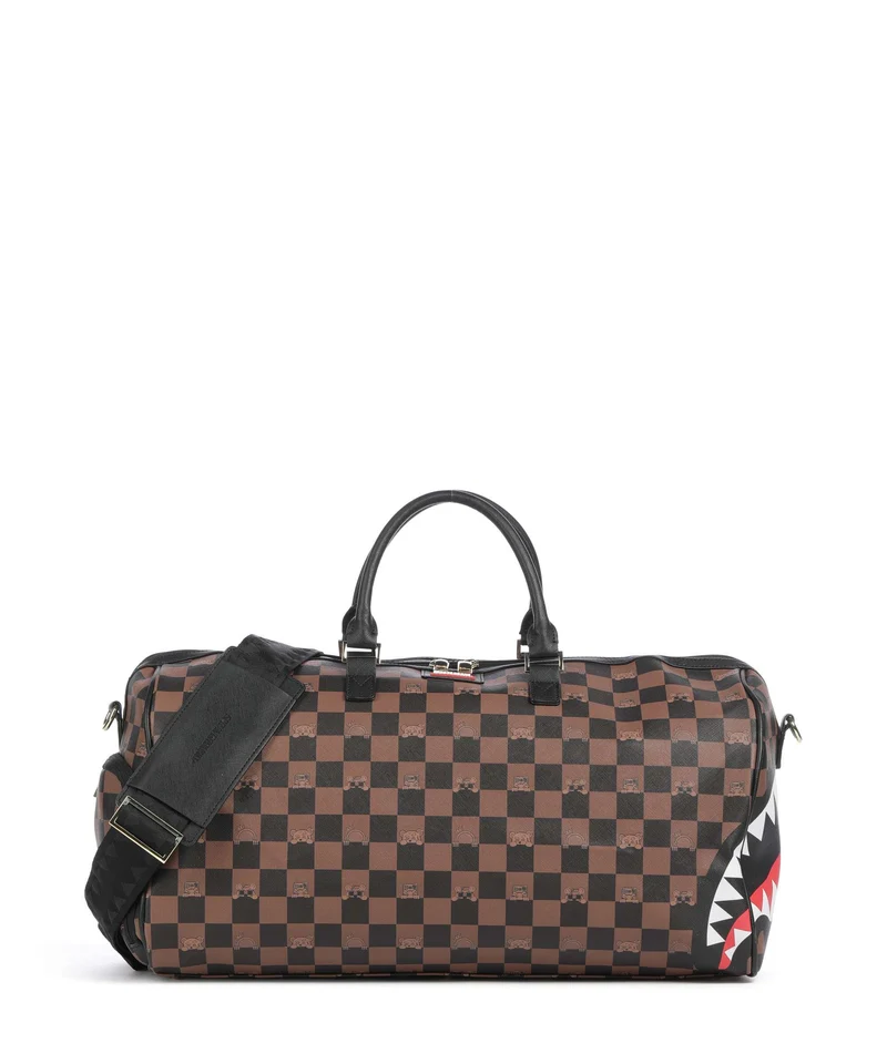 Sprayground Peeking Character Check Weekender multicolour