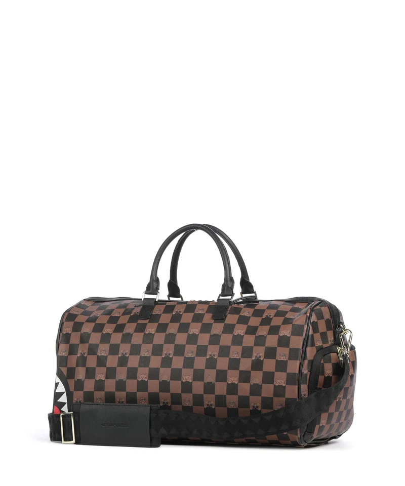 Sprayground Peeking Character Check Weekender multicolour