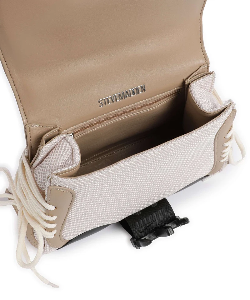 Steve Madden BDIEGO Handtasche cream/black