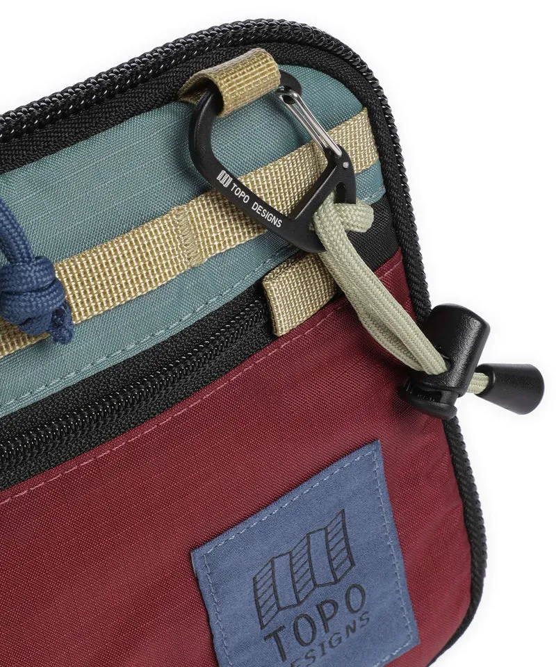Topo Designs All Adventure Umhängetasche burgundy